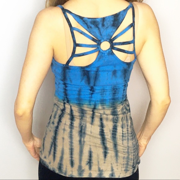 American Buddha Tie dye Tank - Picture 3 of 6